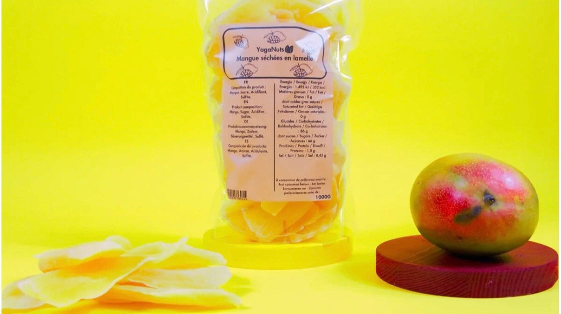 Mangue séchée déshydratée prête à être manger 