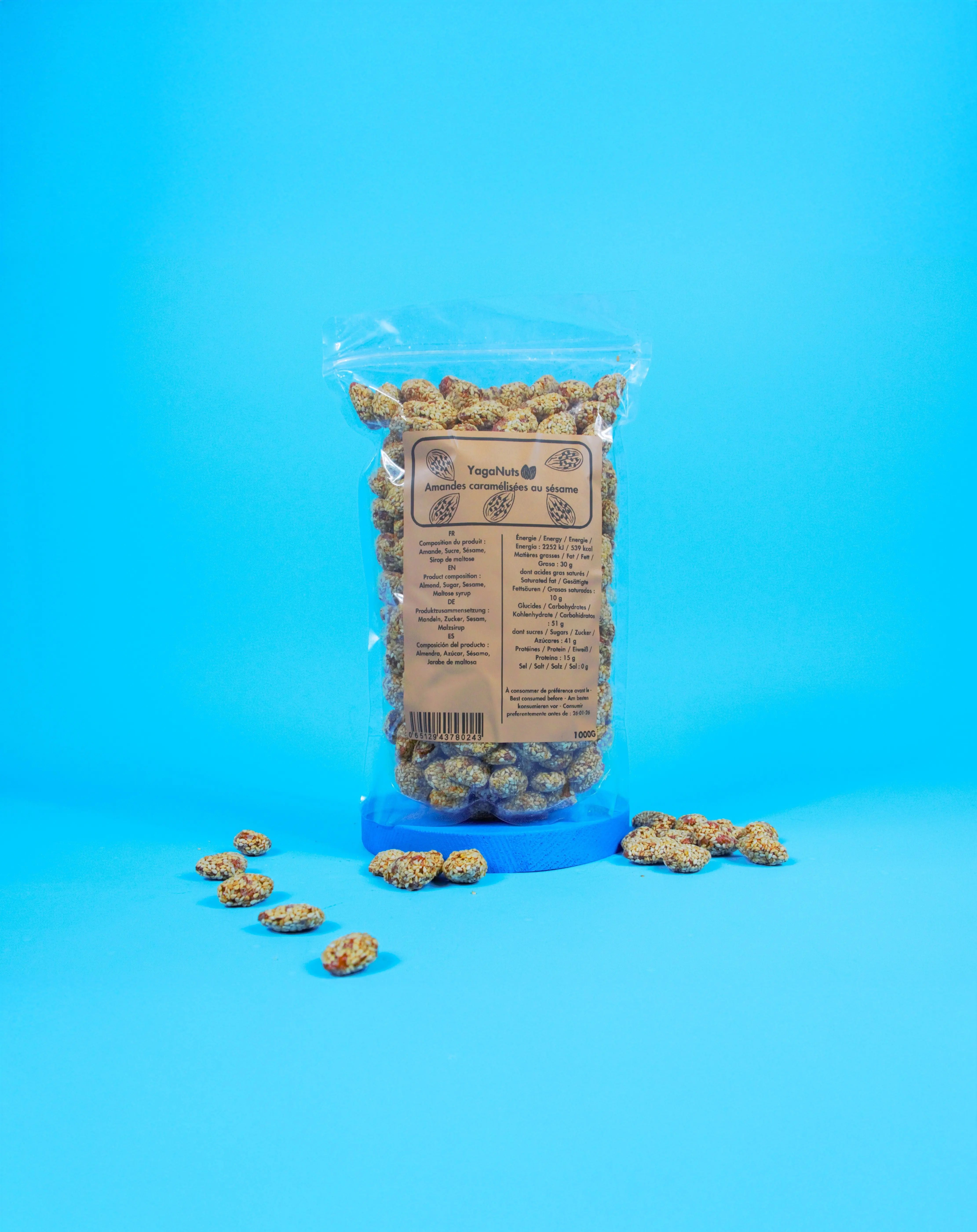 Oléagineux caramélisés🍯 Yaga nuts