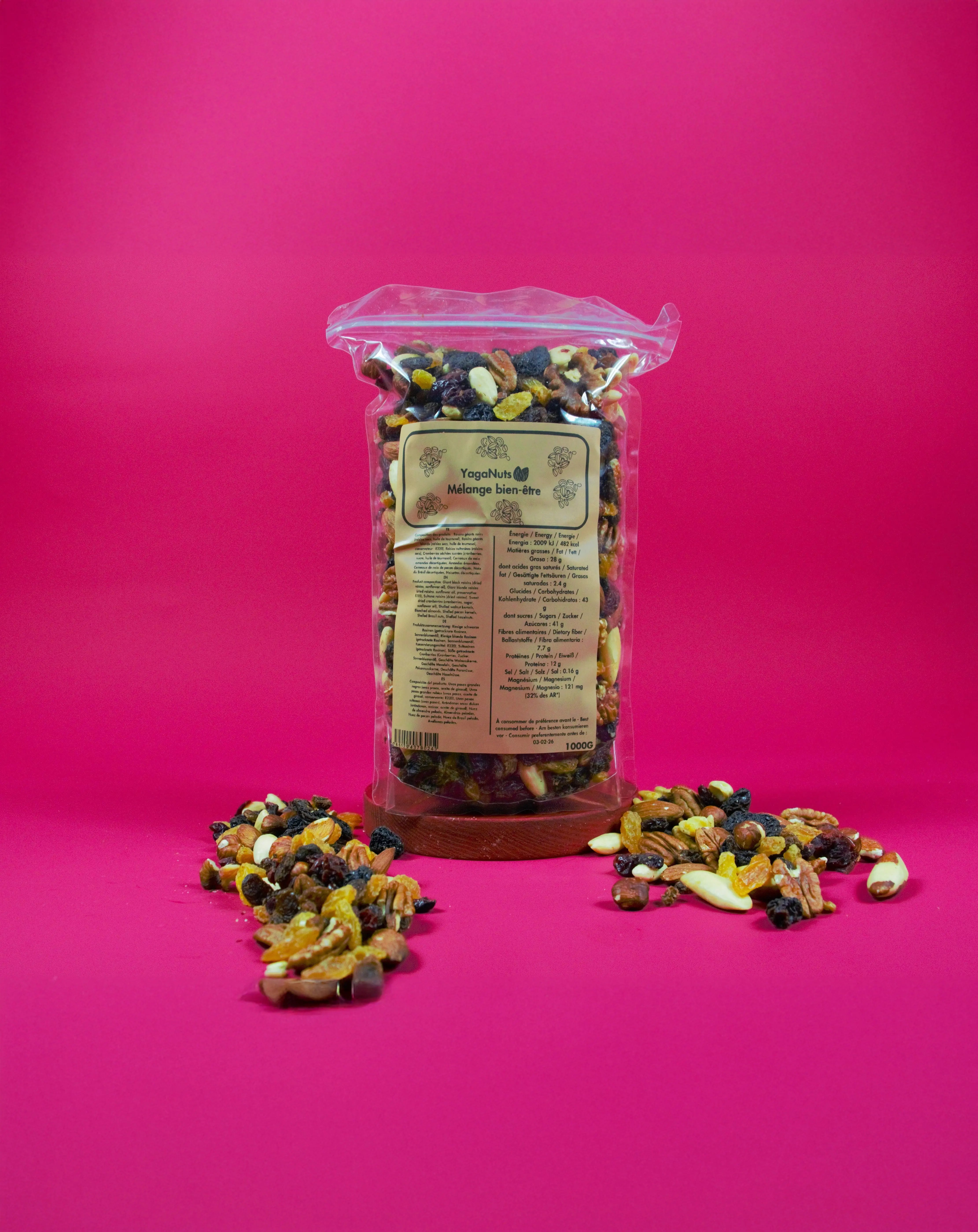 Mélanges de fruits secs🥝 Yaga nuts