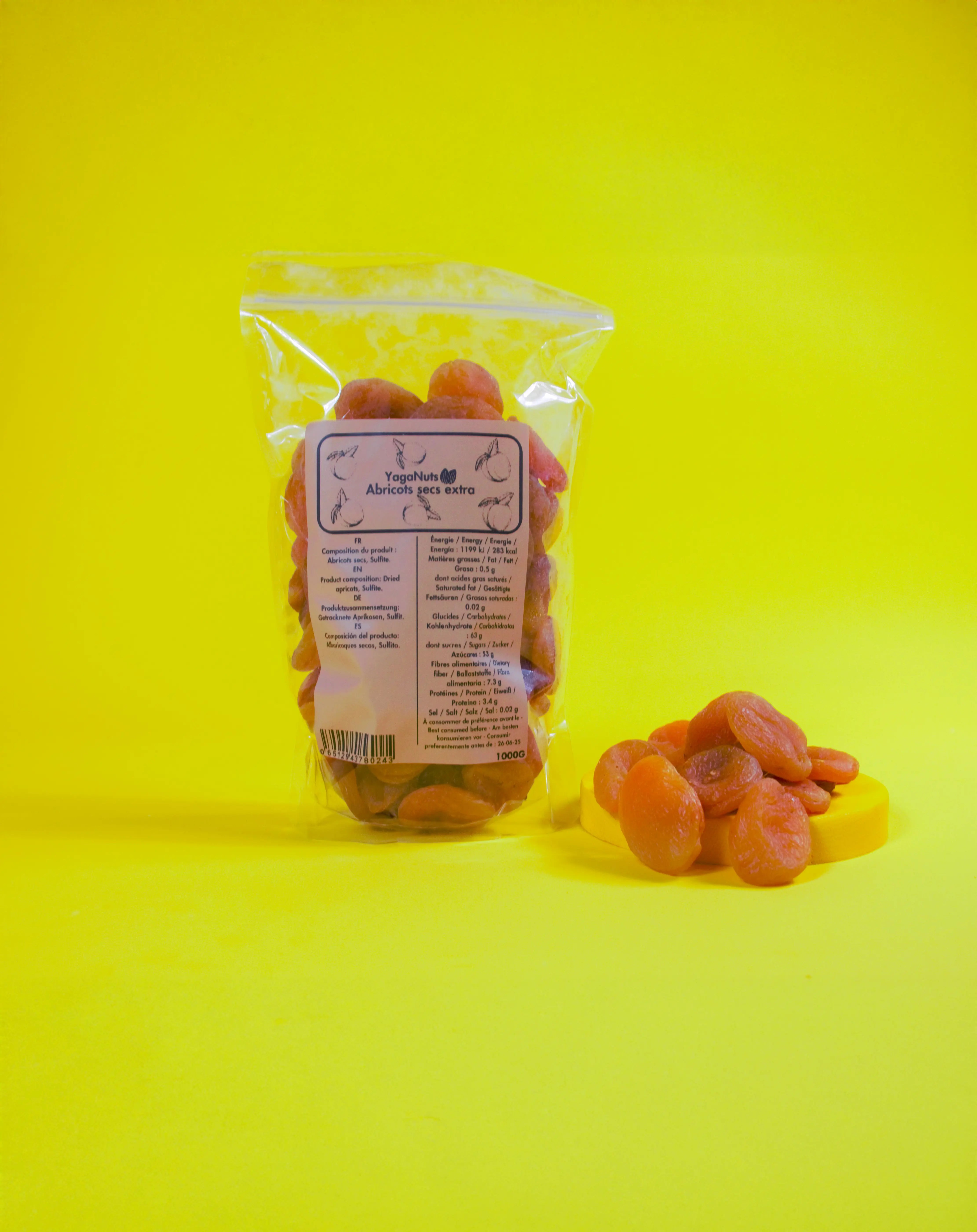 Abricots secs extra YagaNuts