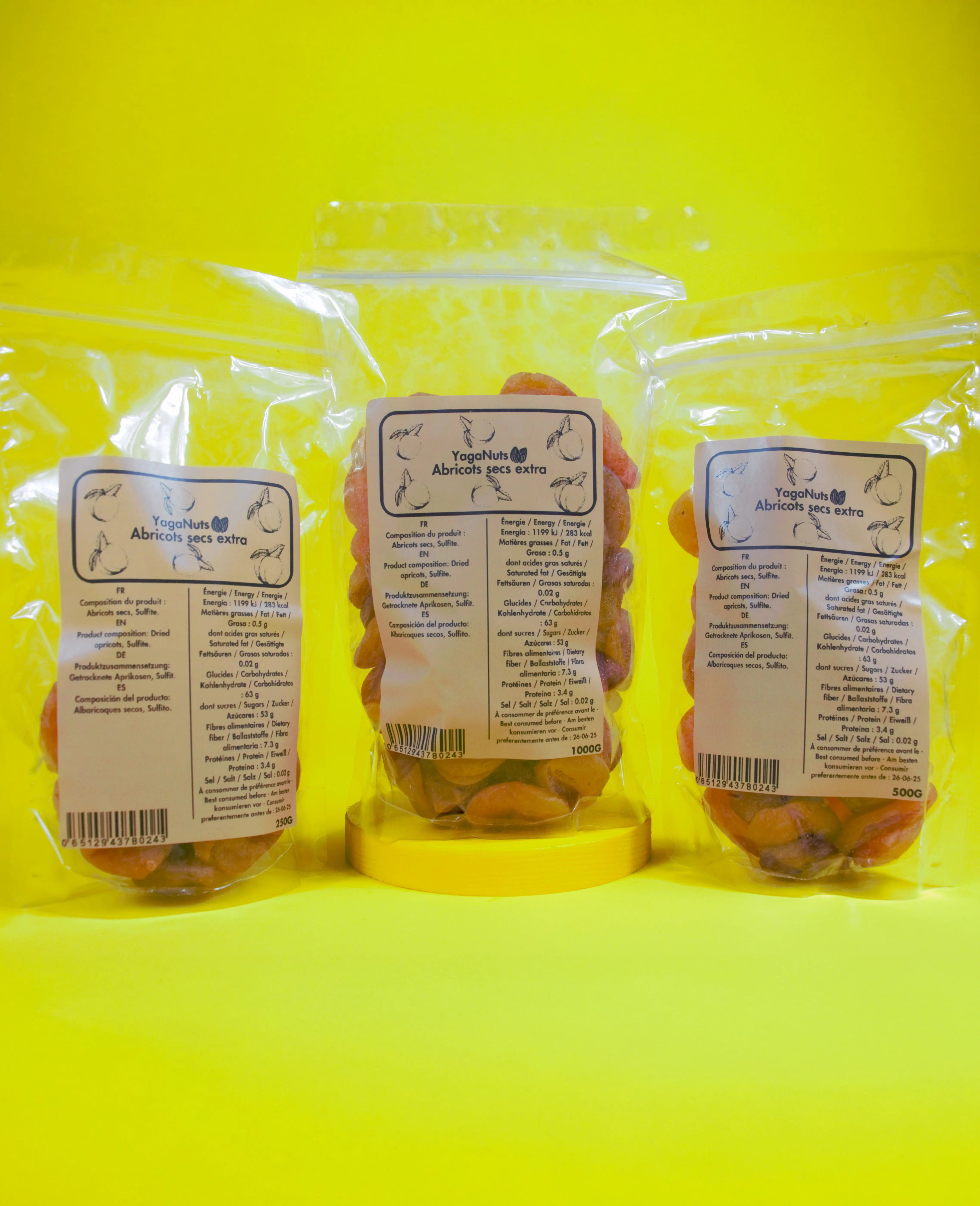 Abricots secs extra YagaNuts