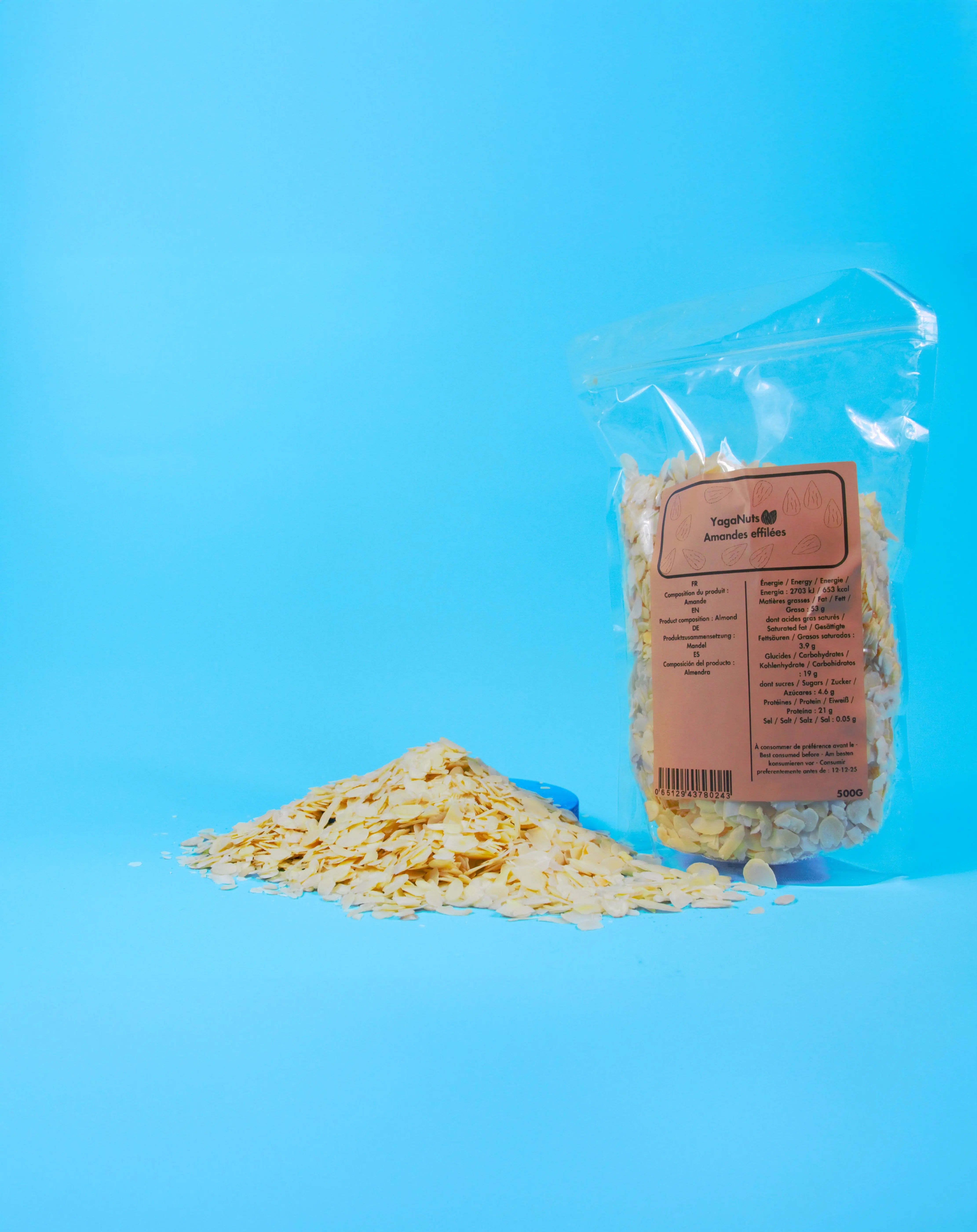 Amandes effilées YagaNuts