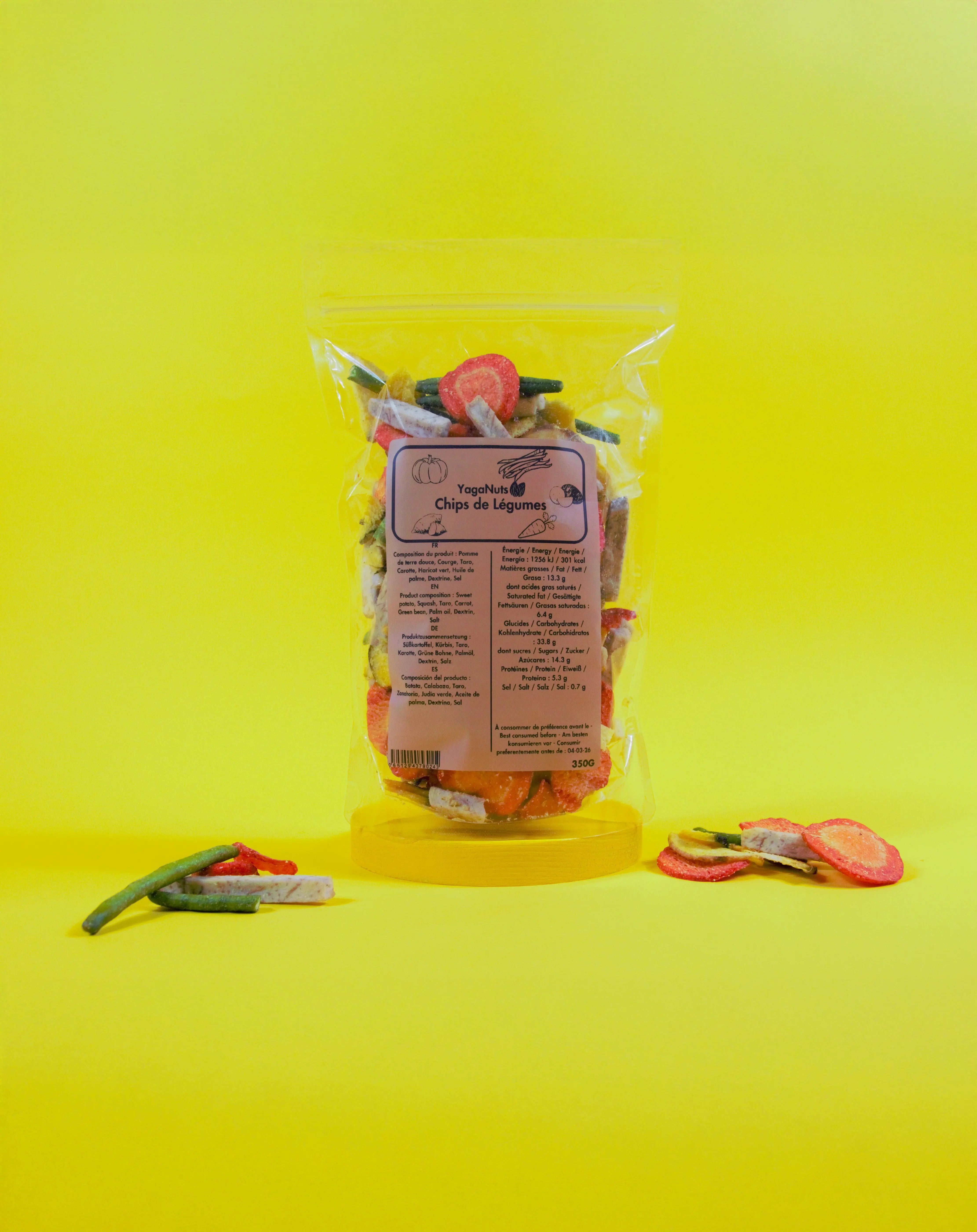Chips de légumes YagaNuts
