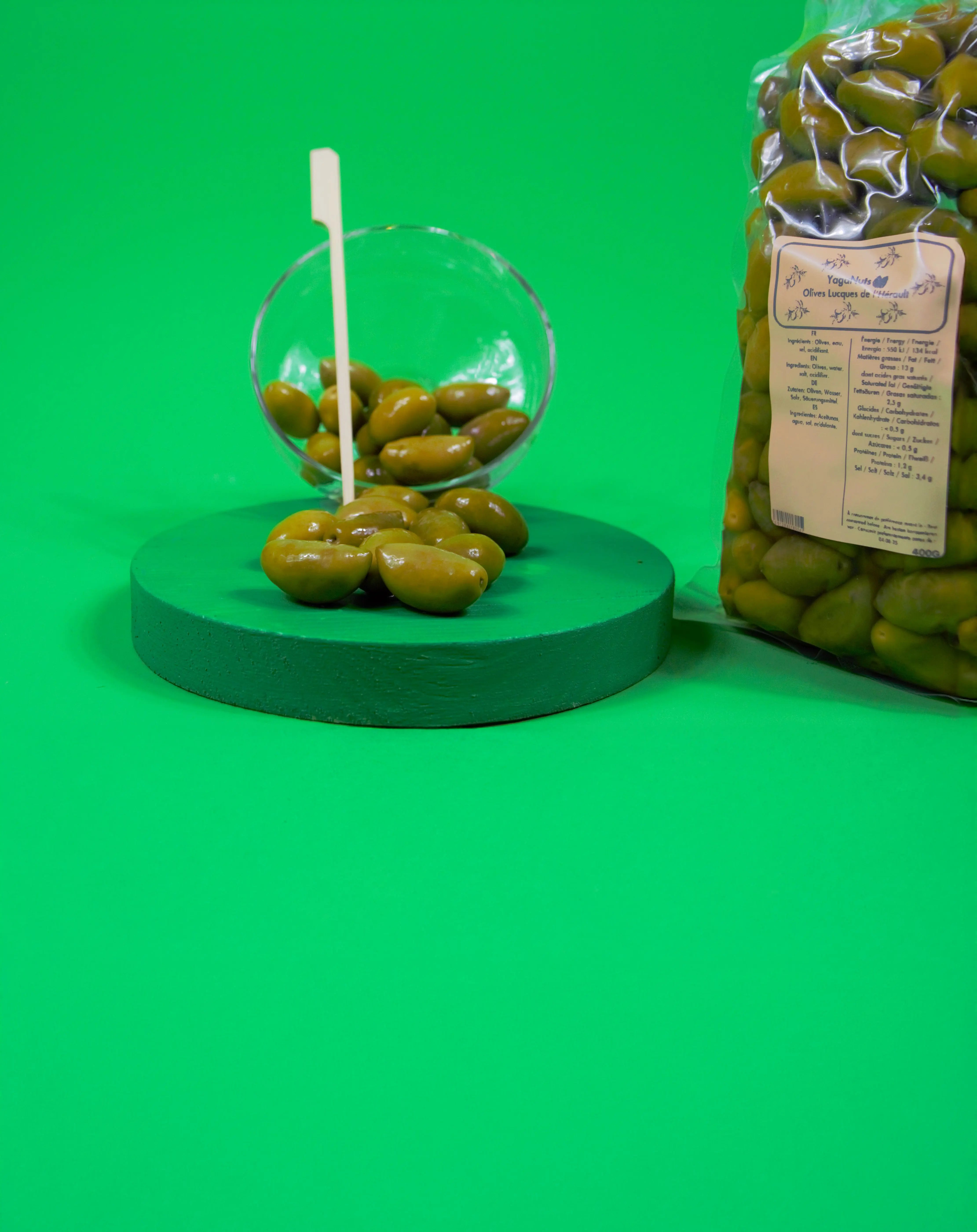 Olives Lucques de l'Hérault YagaNuts