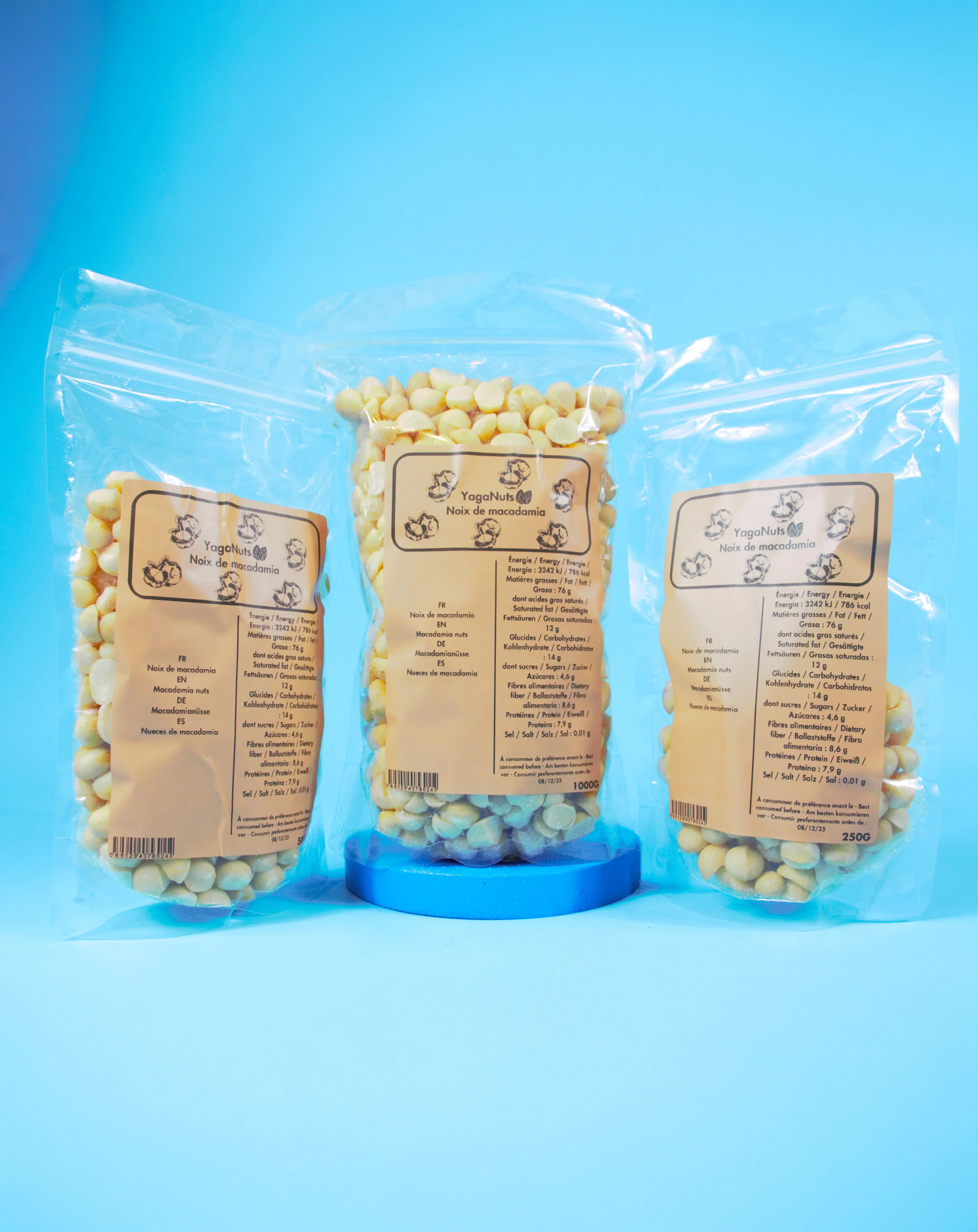 Noix de macadamia YagaNuts