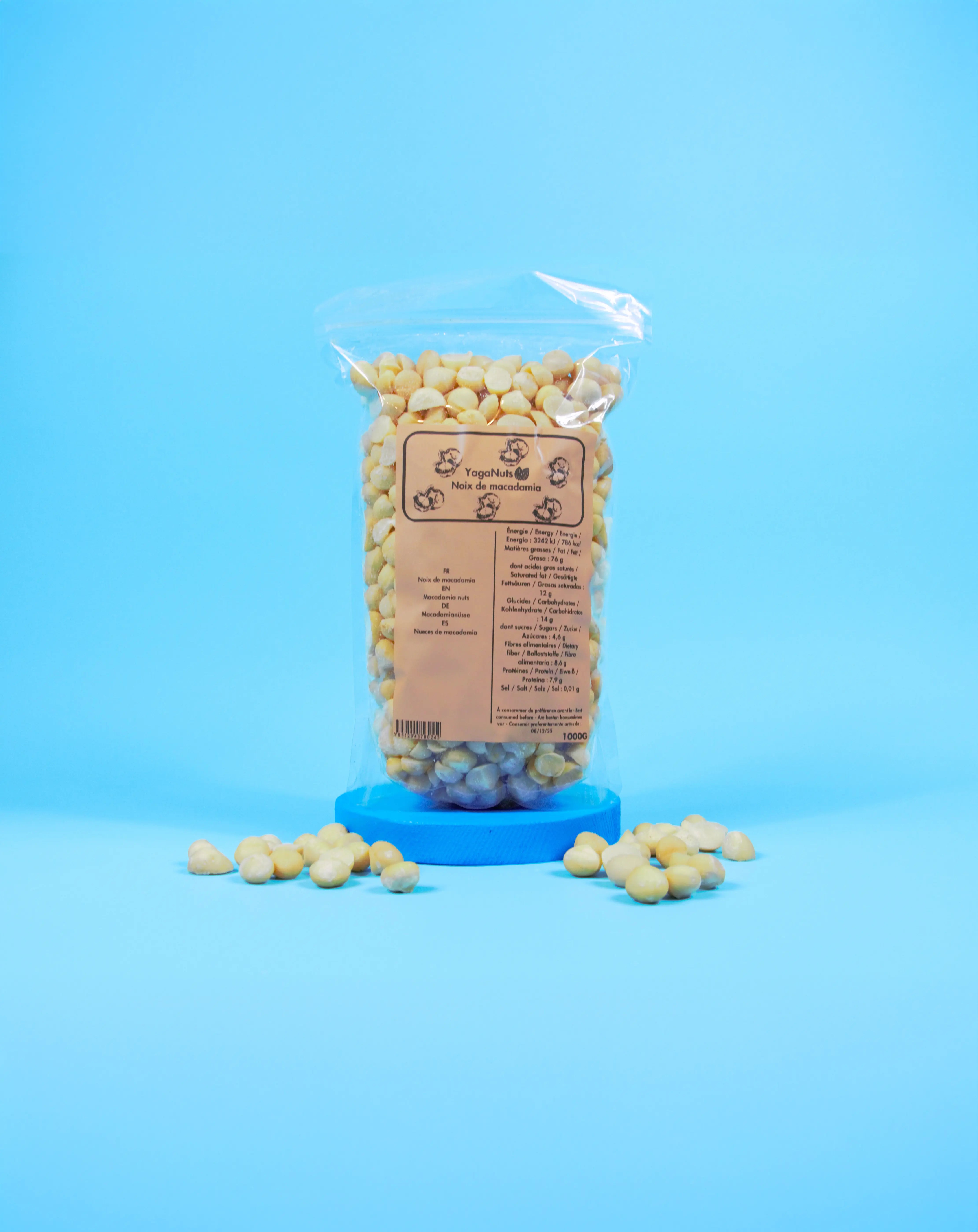 Noix de macadamia YagaNuts