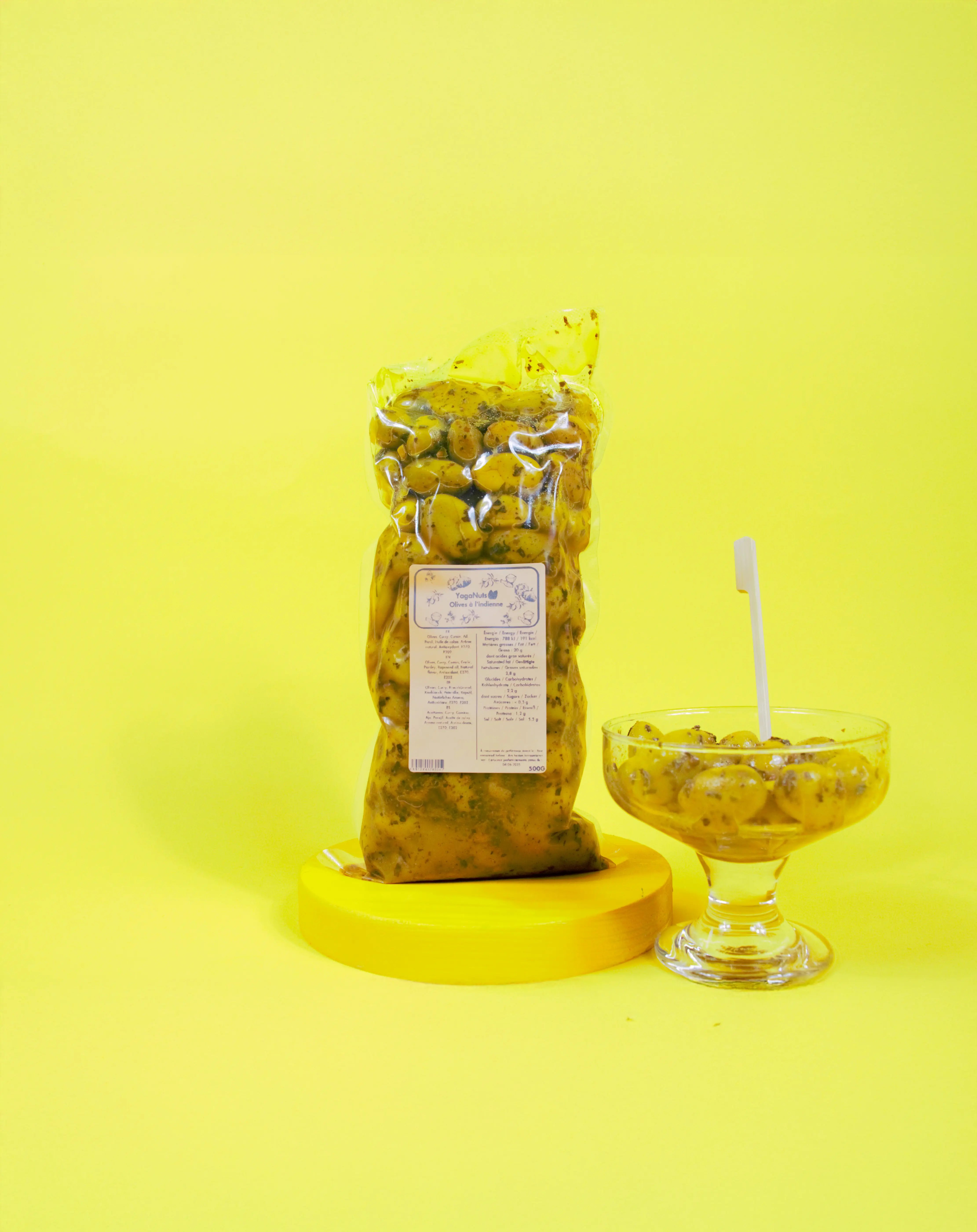 Olives à l'indienne YagaNuts