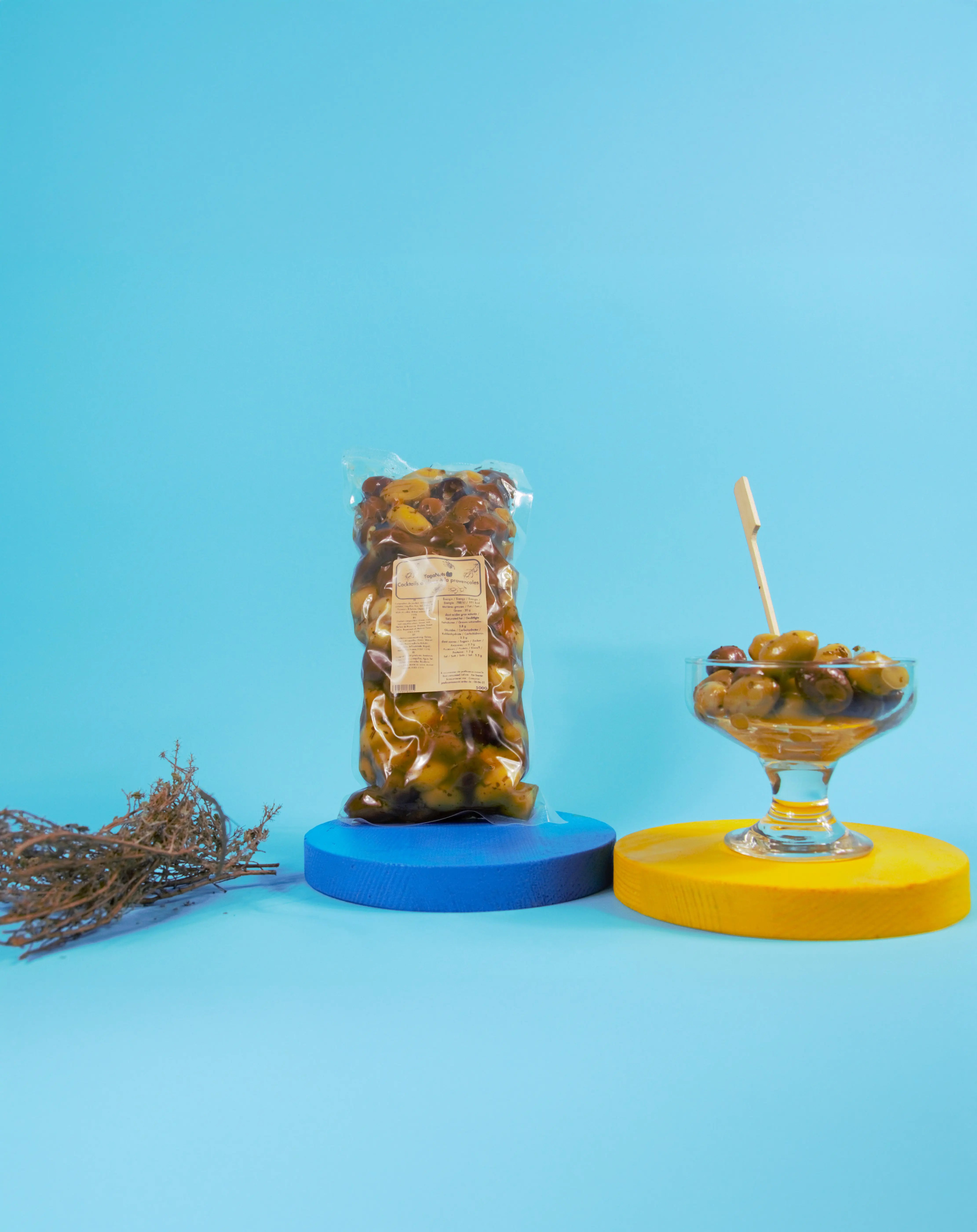 Cocktail d'olives à la provençale YagaNuts